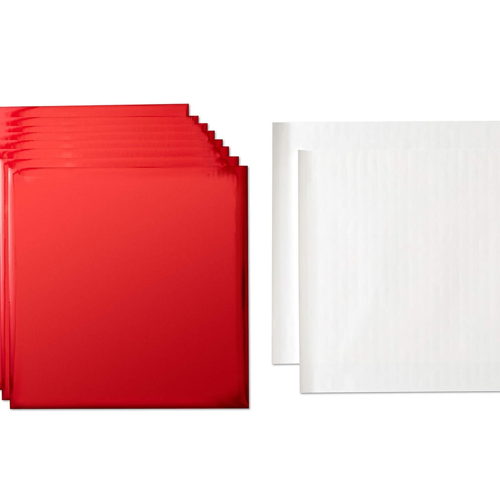 Cricut Transfer Foil Sheets 30x30cm 8 sheets (Red)