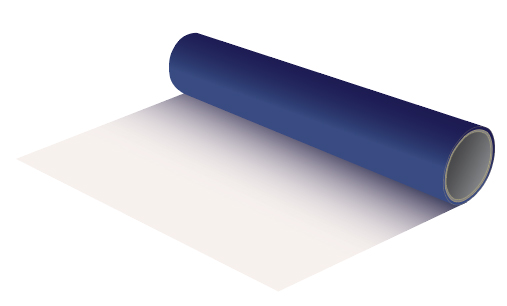 GIO-FLEX PU STANDARD HEAT TRANSFER VINYL (1 M x 50 CM)/NAVY BLUE