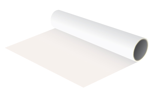 GIO-FLEX PU STANDARD HEAT TRANSFER VINYL (1 M x 50 CM)/WHITE