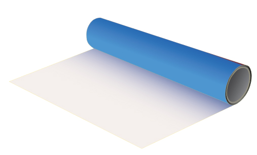 GIO-FLEX PU STANDARD HEAT TRANSFER VINYL (1 M x 50 CM)/SKY BLUE