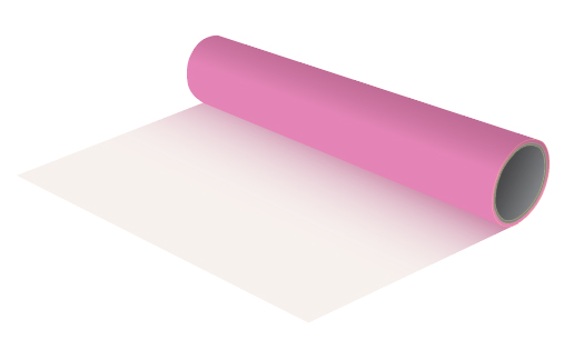 GIO-FLEX PU STANDARD HEAT TRANSFER VINYL (1 M x 50 CM)/PINK