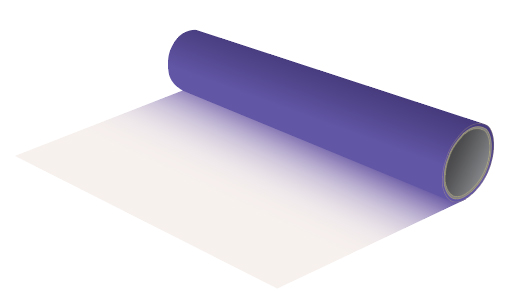 GIO-FLEX PU STANDARD HEAT TRANSFER VINYL (1 M x 50 CM)/PURPLE