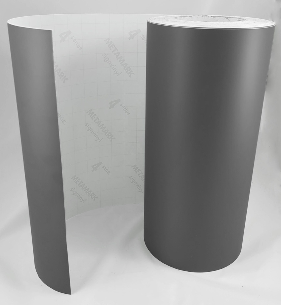 PERMANENT VINYL STICKER - MATT COLORS - 30.5 CM x 1 M/DARK GREY(XE-324M)