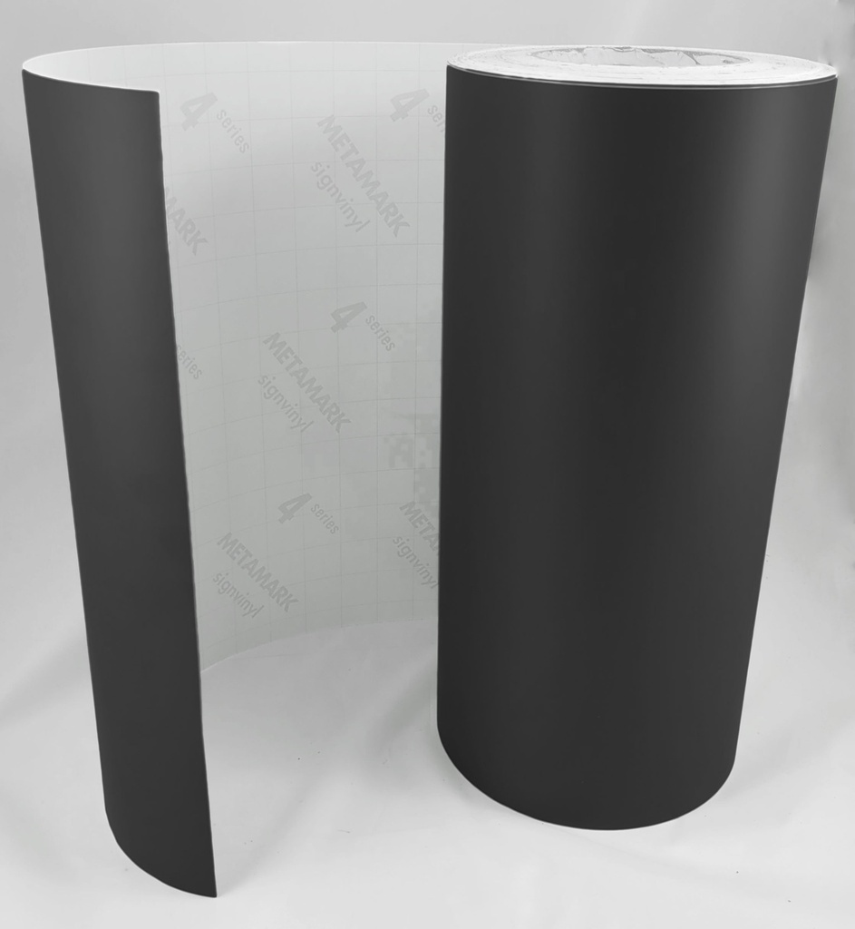 PERMANENT VINYL STICKER - MATT COLORS - 30.5 CM x 1 M/BLACK(XE-311M)