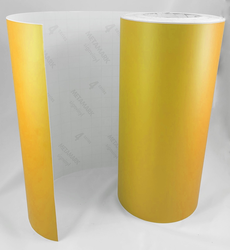 PERMANENT VINYL STICKER - MATT COLORS - 30.5 CM x 1 M/SUNFLOWER(XE-334M)