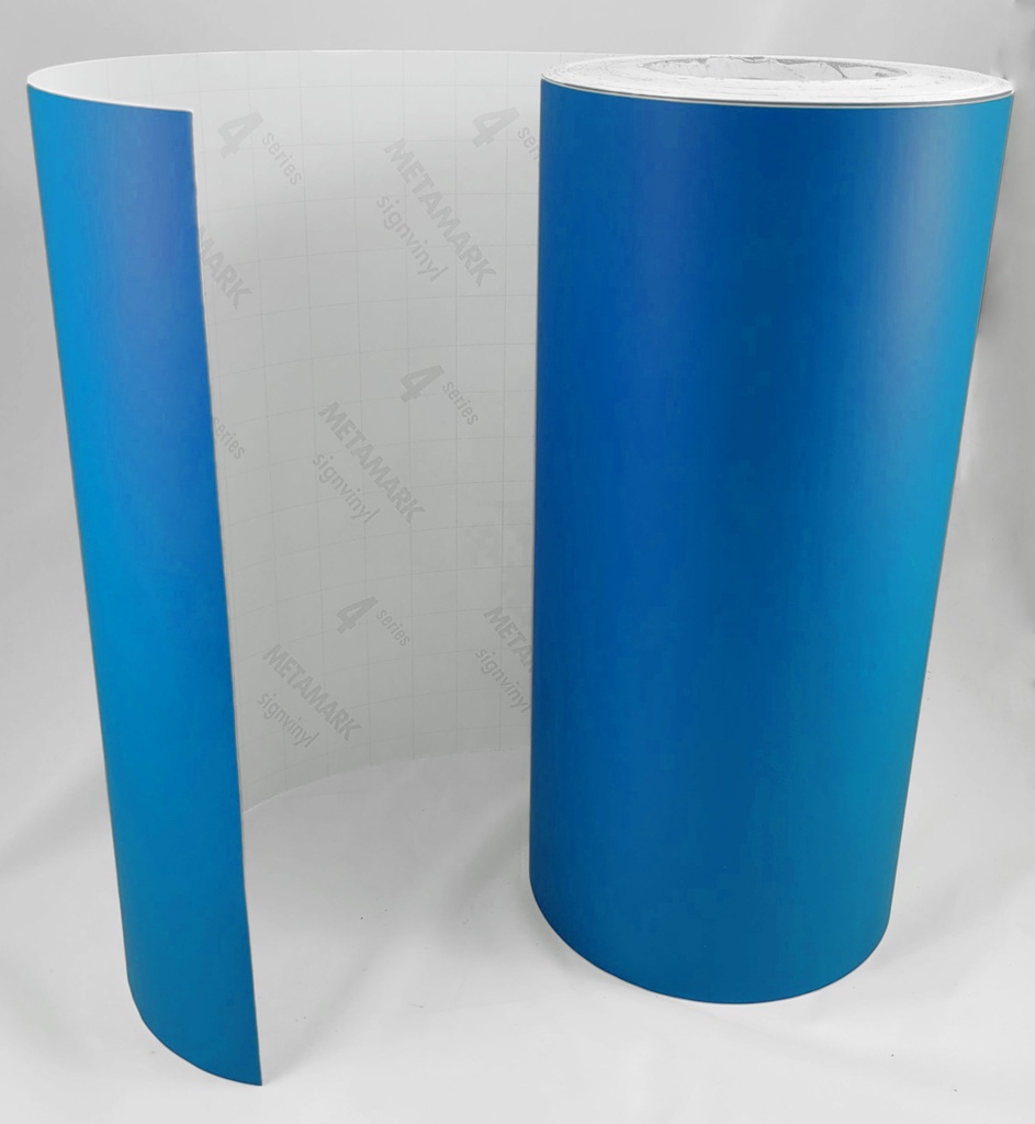 PERMANENT VINYL STICKER - MATT COLORS - 30.5 CM x 1 M/MID BLUE(XE-354M)