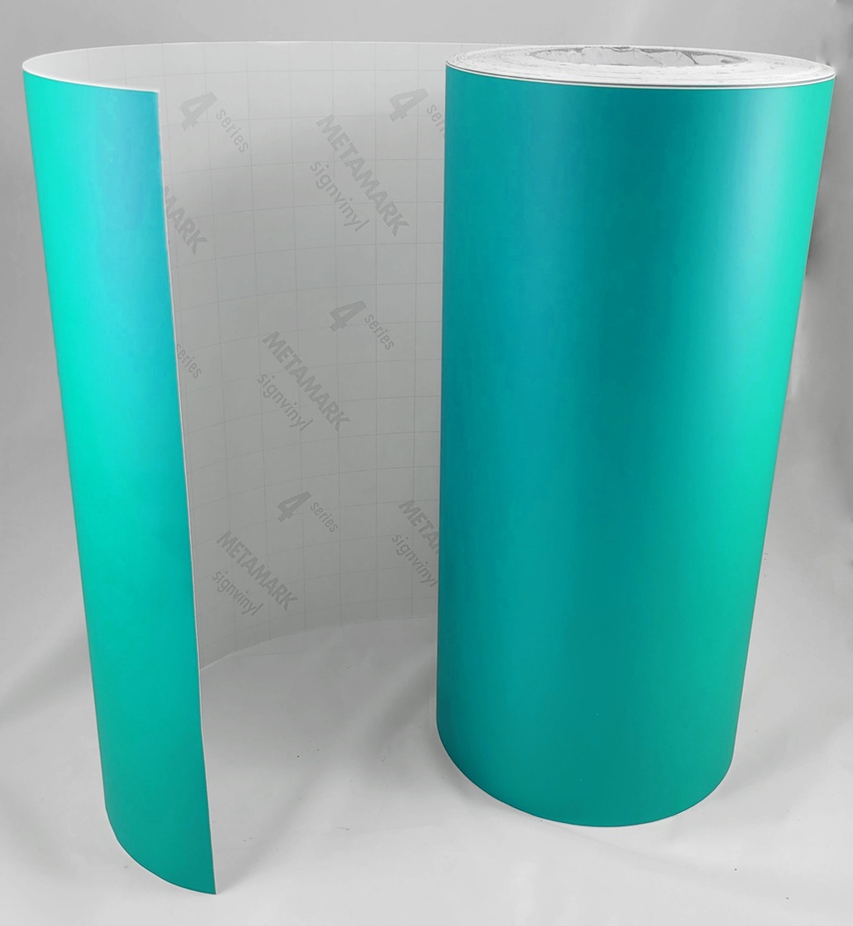 PERMANENT VINYL STICKER - MATT COLORS - 30.5 CM x 1 M/TURQUOISE(XE-366M)