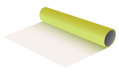 GIO-FLEX PU STANDARD HEAT TRANSFER VINYL (1 M x 50 CM)/LEMON