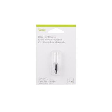 CRICUT EXPLORE/MAKER DEEP-POINT REPLACEMENT BLADES 2-PACK
