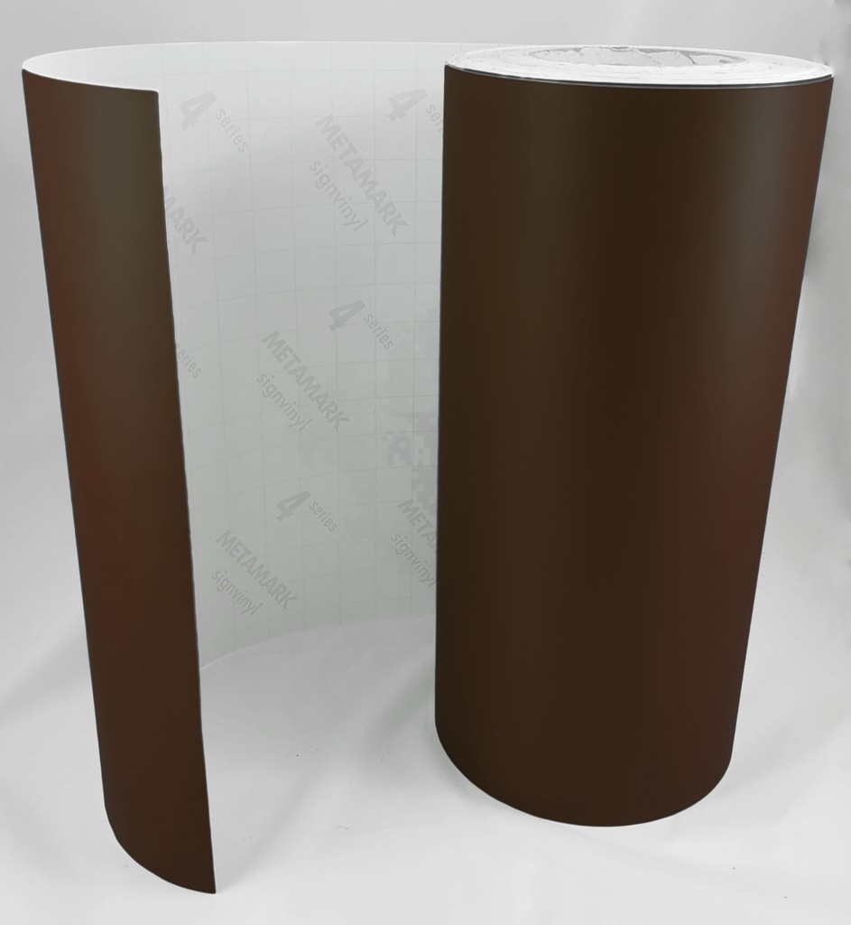 PERMANENT VINYL STICKER - MATT COLORS - 30.5 CM x 1 M/CHOCOLATE(XE-372M)