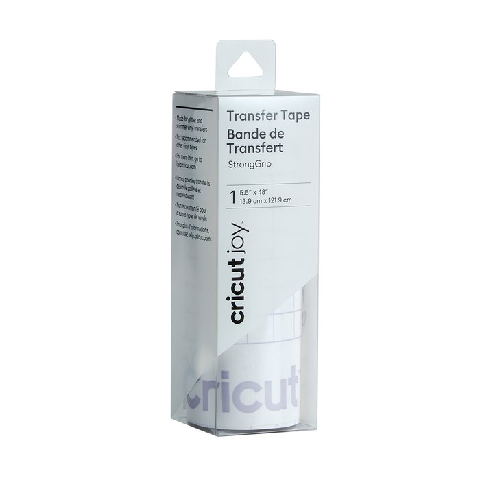 CRICUT JOY TRANSFER TAPE/StrongGrip Transfer Tape (13.9 cm x 121.9 cm)