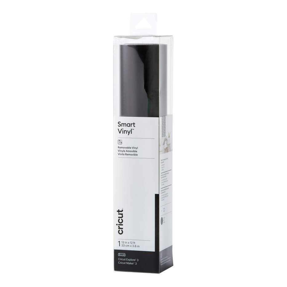 CRICUT SMART VINYL (33 CM x 3.6 M)/MATTE-BLACK