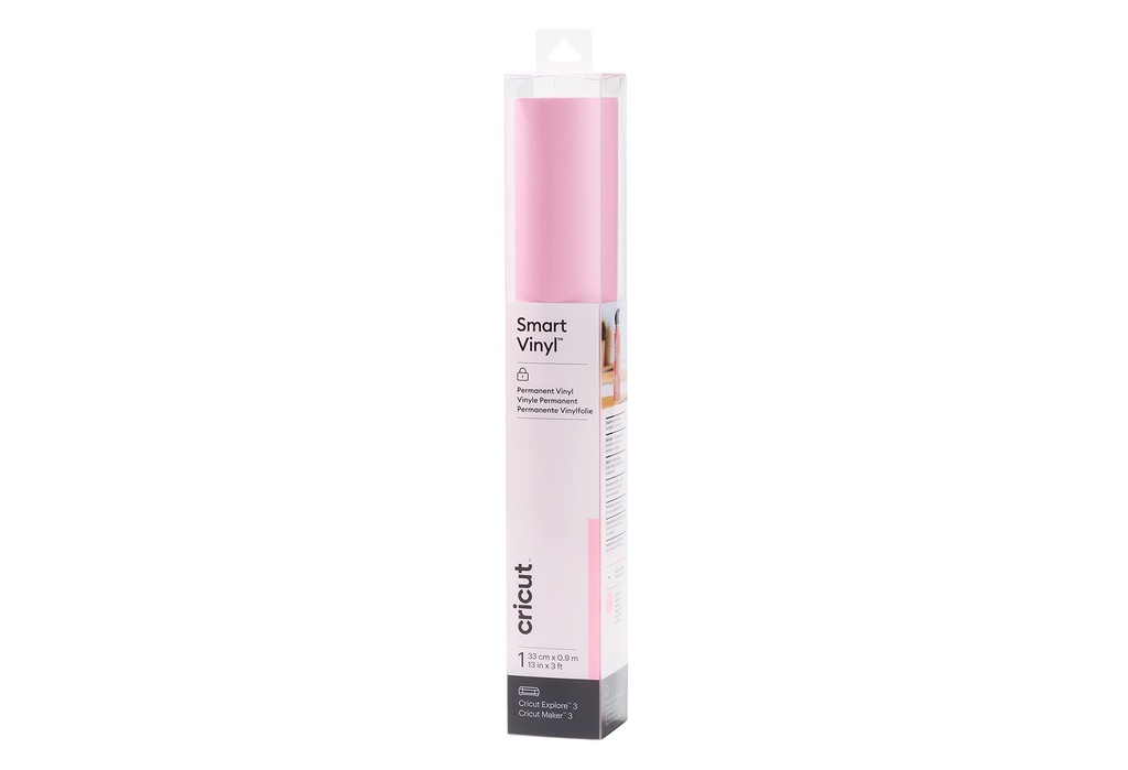 CRICUT SMART VINYL PERMANENT 33x91CM 1 SHEET (LIGHT PINK)