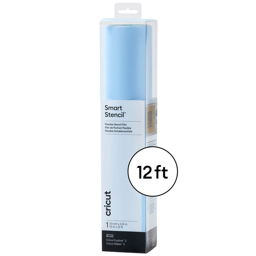 CRICUT SMART STENCIL (33 CM x 3.6 M)/MATTE- TRANSLUCENT BLUE