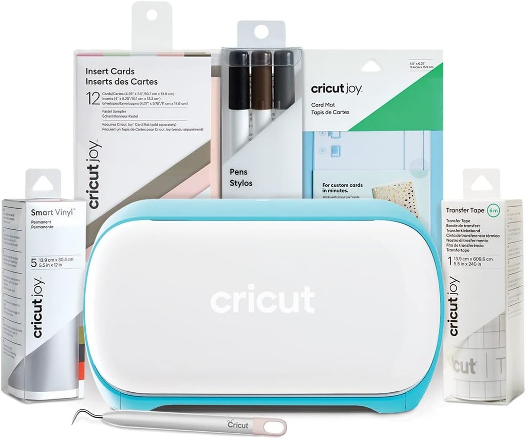 CRICUT JOY COMPACT SMART CUTTING MACHINE STARTER BUNDLE