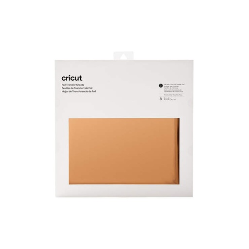 [2008718] Cricut Transfer Foil Sheets 30x30cm 8 sheets (Gold)