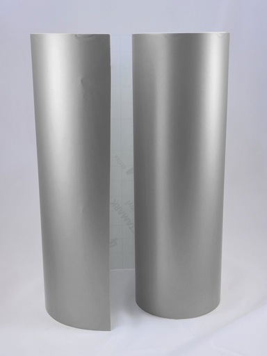 [00925590] PERMANENT VINYL STICKER - MATT COLORS - 30.5 CM x 1 M/SILVER(XE-390M)