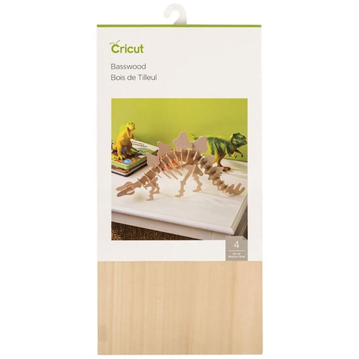 [2006255] CRICUT BASSWOOD/12" X 6"