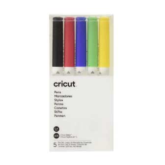 [2007635] CRICUT EXPLORE/MAKER FINE POINT PEN SET 5-PACK/CLASSICS