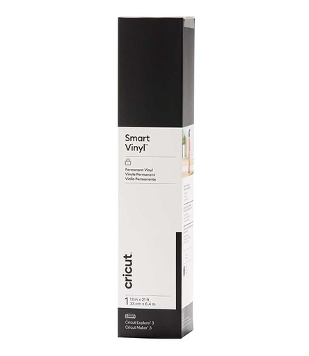 [2008662] CRICUT SMART VINYL PERMANENT 33X640CM 1 SHEET (BLACK)