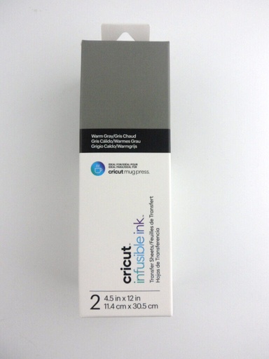 [2008885] CRICUT JOY INFUSIBLE INK TRANSFER SHEETS 2-PACK / WARM GREY