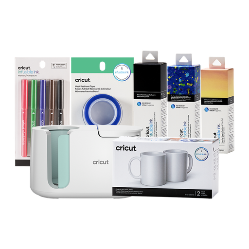 [8001862] CRICUT MUG PRESS STARTER BUNDLE