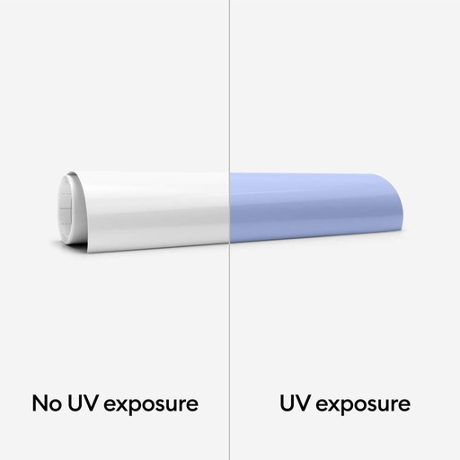 [2010177] CRICUT UV ACTIVATED COLOR CHANGING IRON-ON - WHITE - BLUE / 30.5 X 48.2 CM